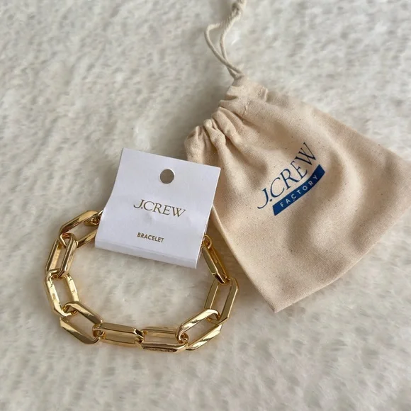 J. Crew Gold Chain Bracelet - Picture 3 of 6